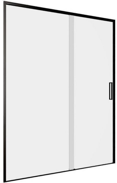 Душевая дверь Aquanet Pleasure Evo AE65-N140-BT 140 312541 профиль Черный стекло прозрачное