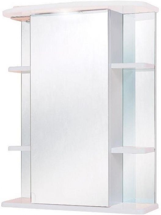 Зеркальный шкаф Onika Глория 60.01 L 206007 с подсветкой Белый