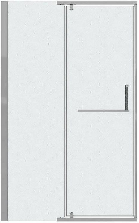 Душевая дверь Grossman Pragma 120 100.K33.03.120.10.02 профиль Хром стекло шиншилла Душевая дверь Grossman Pragma 120 100.K33.03.120.10.02 профиль Хром стекло шиншилла