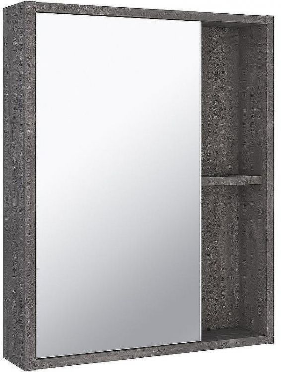 Зеркальный шкаф Runo Эко 52 00-00001324 Железный камень