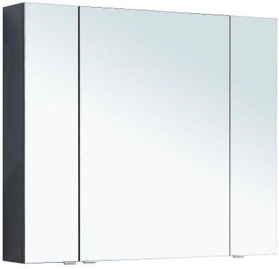 Зеркальный шкаф Aquanet Алвита New 100 277543 Антрацит