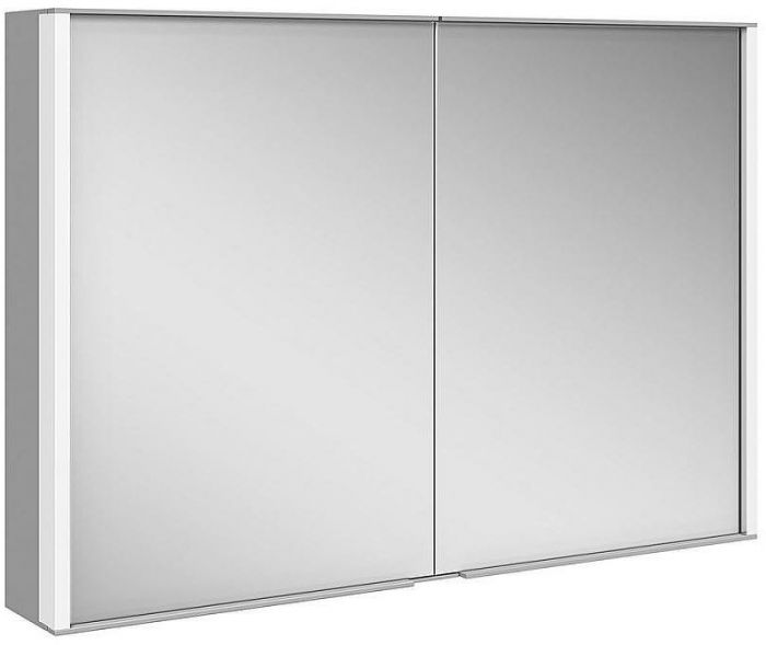 Зеркальный шкаф Keuco Royal Match 100 12803 171301 с подсветкой Серебрянный