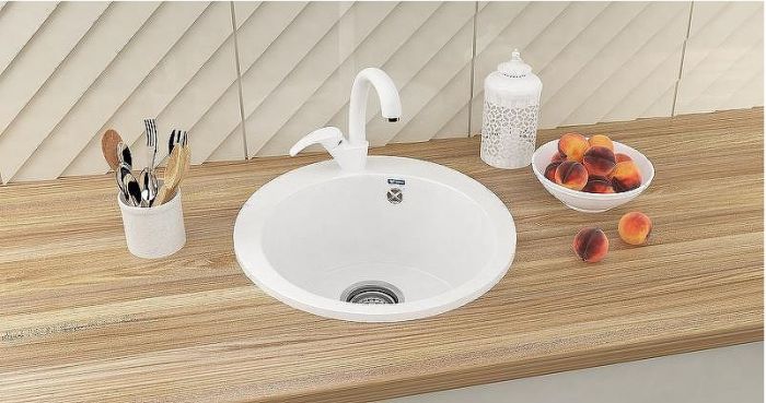 Смеситель для кухни Ulgran Classic U-007-310 Серый