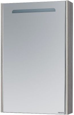 Зеркальный шкаф Aquaton Сильва 50 L 1A215502SIW6L с подсветкой Дуб фьорд