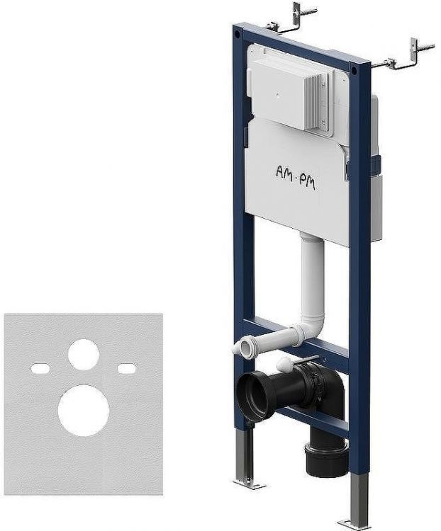 Инсталляция AM.PM PrimeFit I012709 для унитаза без клавиши смыва