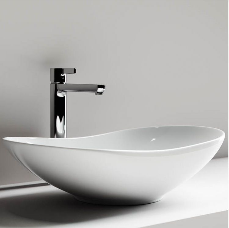 Умывальник чаша SANCOS Element накладная овальная 620x360x145мм, CN6015