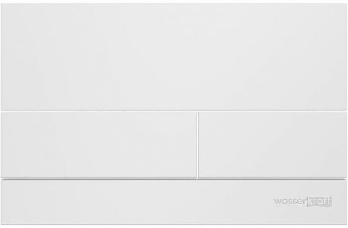 Инсталляция WasserKRAFT Glan 66TLT.010.ME.WH.WM04 для унитаза Белое стекло с Белой матовой клавишей смыва