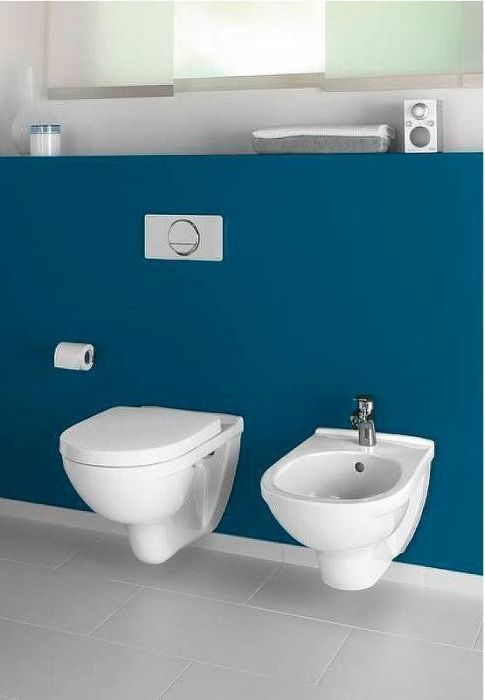 Унитаз Villeroy&Boch O.Novo 5660HRR1 подвесной с сиденьем Микролифт