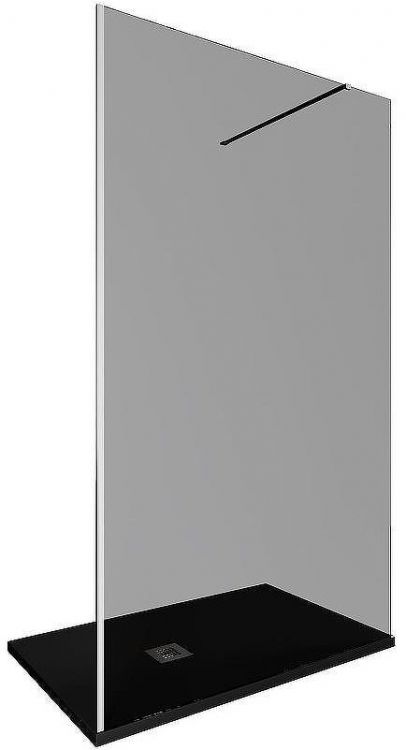 Душевая перегородка Allen Brau Infinity 1 120 3.21020.BA.T профиль Серебро браш стекло тонированное Душевая перегородка Allen Brau Infinity 1 120 3.21020.BA.T профиль Серебро браш стекло тонированное