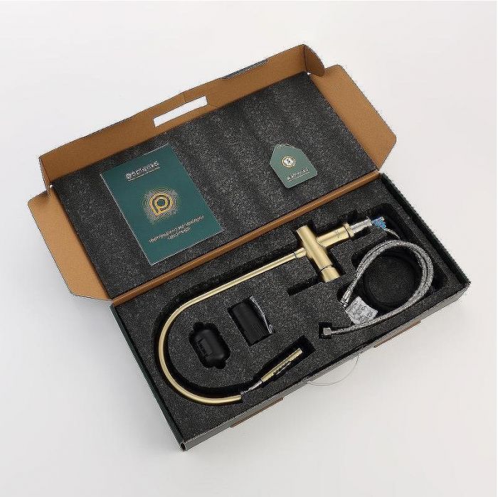 Смеситель для кухни Splenka S204.49.03 Золото матовое