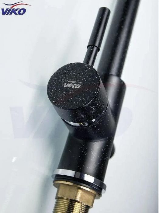 Смеситель для кухни Viko V-5024 Черный мрамор