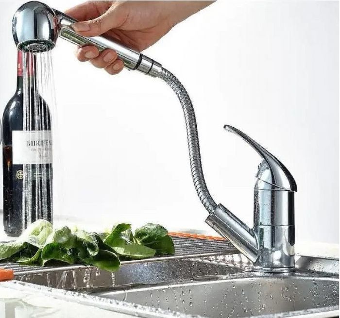 Смеситель для кухни Frap H02 F6002-B Хром