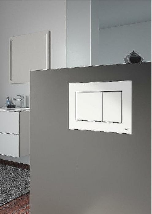 Комплект унитаза Niagara Vista NG-9301 с инсталляцией Tece Base 9400413 с сиденьем Микролифт и Белой клавишей смыва