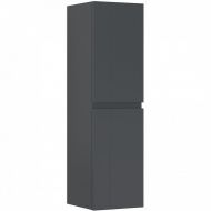 Шкаф пенал Orka Likya 40 3001084 подвесной Антрацит матовый