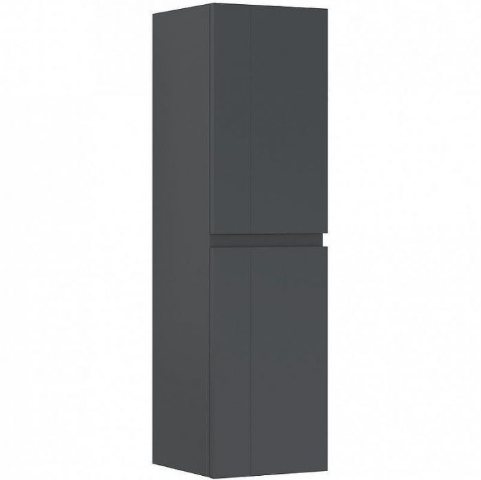 Шкаф пенал Orka Likya 40 3001084 подвесной Антрацит матовый