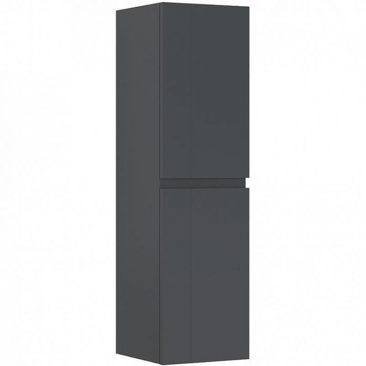 Шкаф пенал Orka Likya 40 3001084 подвесной Антрацит матовый