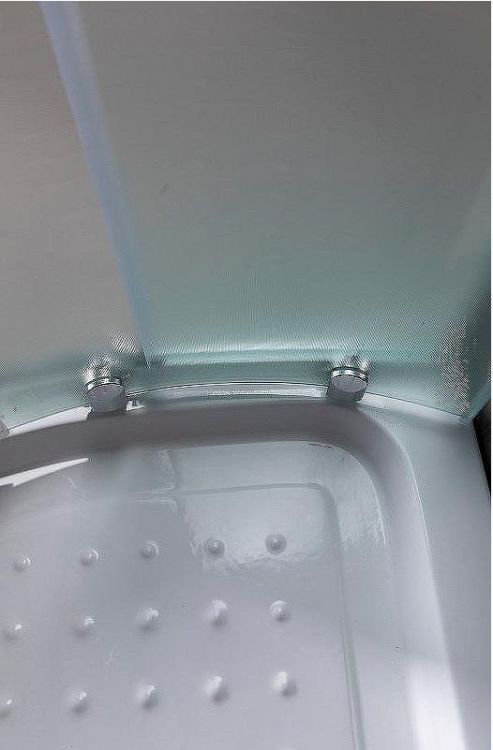 Душевой уголок Esbano ESR-8027A 120x80 R ESUGR8027AR профиль Хром стекло рифленое