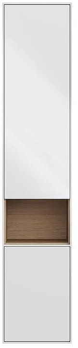 Шкаф пенал Kerama Marazzi Plaza Modern 35 PLB.M.170\WHT.V подвесной цвет Белый глянцевый