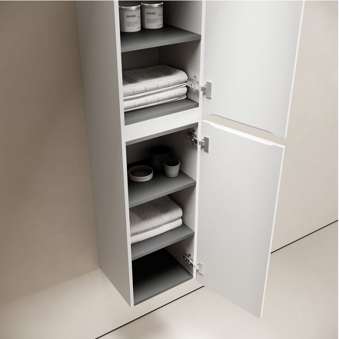 Шкаф пенал Sancos Code 35 PCD35W подвесной цвет Белый