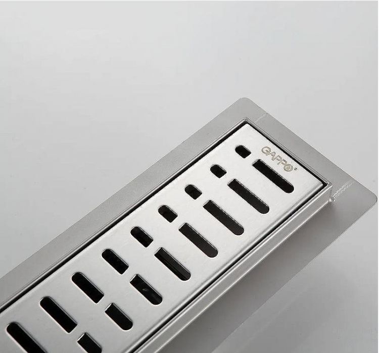 Душевой лоток Gappo G83007-3 с решеткой Сатин