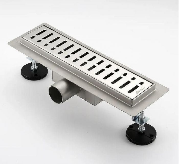 Душевой лоток Gappo G83007-3 с решеткой Сатин