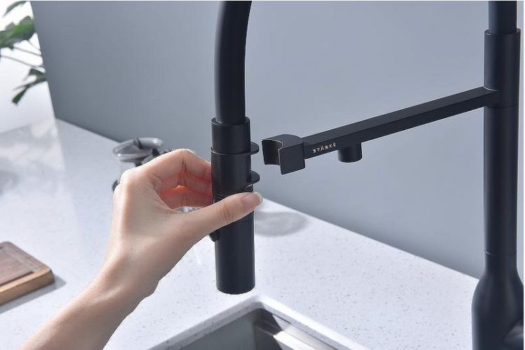 Смеситель для кухни Paulmark Magneto One Ma213188-AN Антрацит