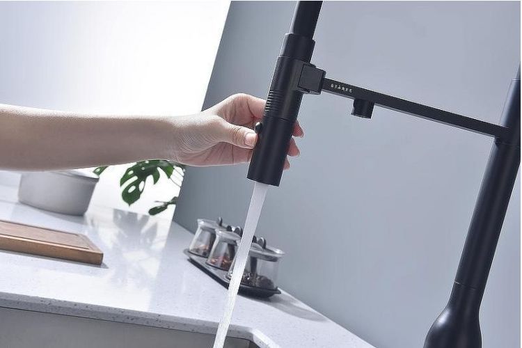 Смеситель для кухни Paulmark Magneto One Ma213188-AN Антрацит