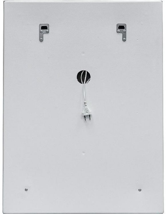 Зеркало Континент Verte 600х800 ЗЛП478 с подсветкой с часами и датчиком движения