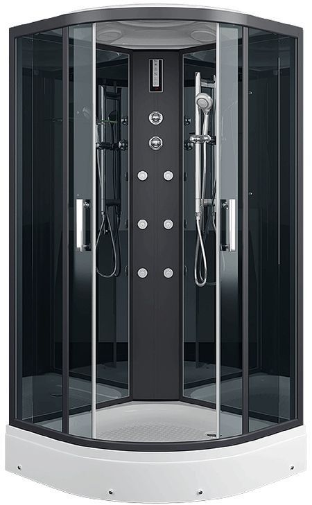 Душевая кабина Erlit 90х90 ER570917-C24-RUS с гидромассажем