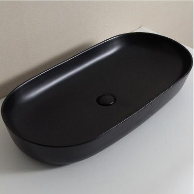Раковина-чаша CeramaLux 80 78327MB Черная матовая
