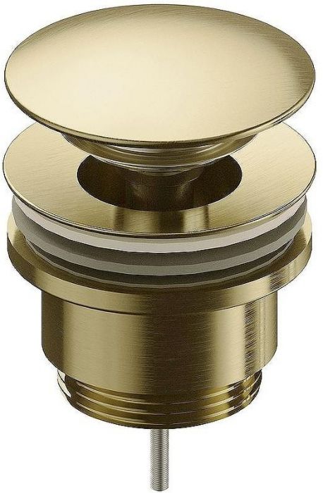 Донный клапан AQUAme AQM7003BG click-clack Шлифованное золото
