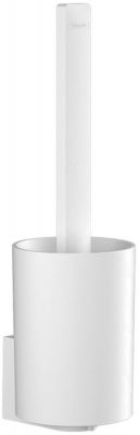 Hansgrohe WallStoris Ершик для унитаза, подвесной, цвет: белый матовый
