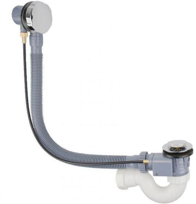 Слив-перелив Frap F68 полуавтомат Хром