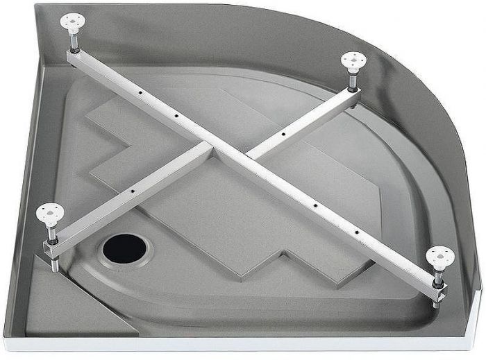 Акриловый поддон для душа Melodia della vita Round 80x80 MTYRD8080Bk Черный