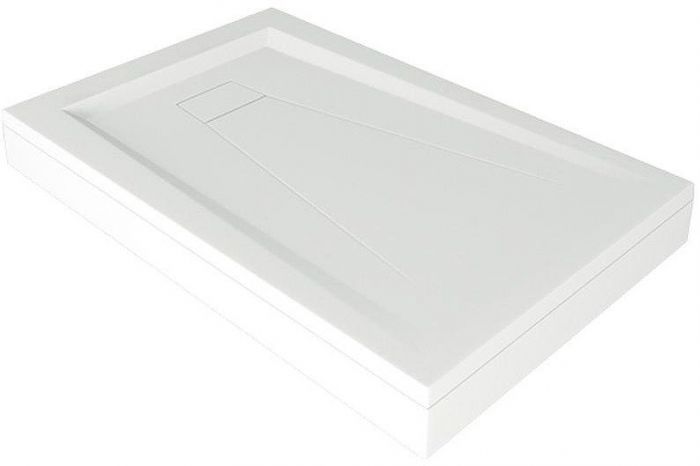 Душевой поддон из искусственного камня Good Door Атриум 120x80 Белый