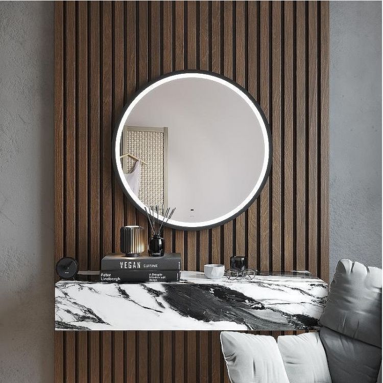 Зеркало Bond Circle 80x80 M60ZE-8080 с подсветкой с бесконтактным выключателем Зеркало Bond Circle 80x80 M60ZE-8080 с подсветкой с бесконтактным выключателем