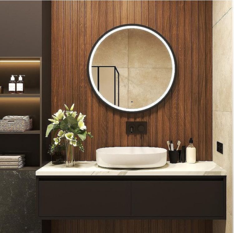 Зеркало Bond Circle 80x80 M60ZE-8080 с подсветкой с бесконтактным выключателем Зеркало Bond Circle 80x80 M60ZE-8080 с подсветкой с бесконтактным выключателем