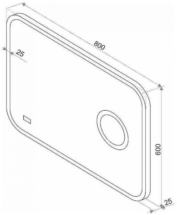 Зеркало Континент Bliss 800х600 ЗЛП429 с подсветкой с сенсорным выключателем с часами с увеличительным зеркалом Зеркало Континент Bliss 800х600 ЗЛП429 с подсветкой с сенсорным выключателем с часами с увеличительным зеркалом