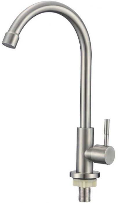 Кран для одного типа воды Savol S-SUS7002 цвет Сатин