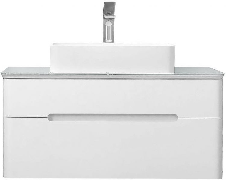 Тумба под раковину Jorno Bosko 100 Bos.01.100/P/W подвесная Белая