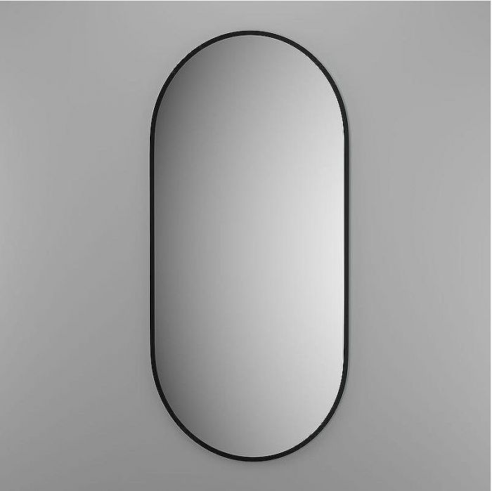 Зеркало Evoform Colora 100х50 BY 0464 с окантовкой - Черный цвет