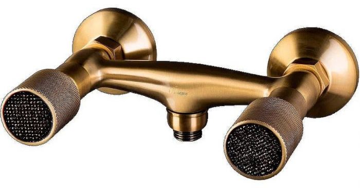Смеситель для душа Boheme Royal Cristal 314-Royal/CRSTblack Бронза