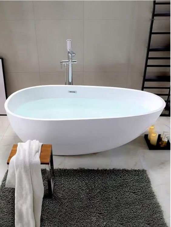 Акриловая ванна Ceruttispa Mimi 170x80 CT9671 без гидромассажа Акриловая ванна Ceruttispa Mimi 170x80 CT9671 без гидромассажа