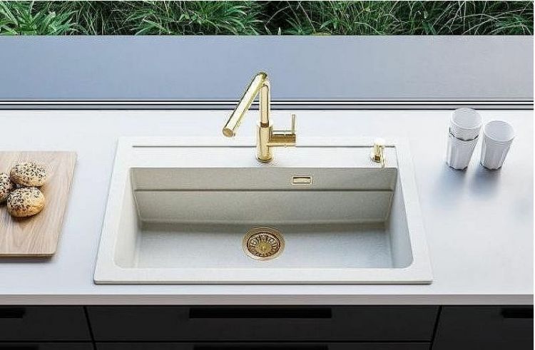 Кухонная мойка Alveus Granital Atrox 40 Concrete G81 790x500 1140446 Бетон Кухонная мойка Alveus Granital Atrox 40 Concrete G81 790x500 1140446 Бетон