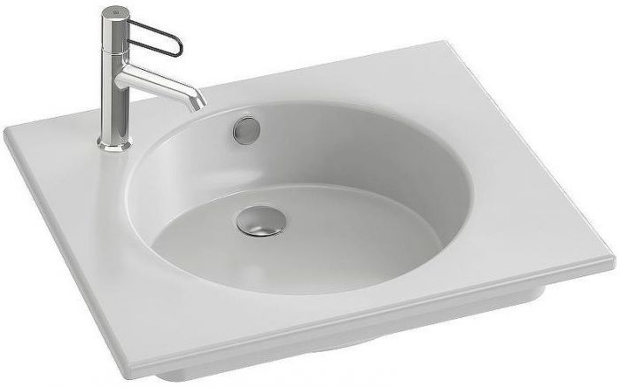 Раковина Jacob Delafon Odeon Rive Gauche 60 EXBA112-Z-00 Белая