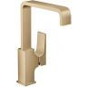 Hansgrohe Metropol Смеситель для раковины, на 1 отв, с донным клапаном, излив: 16.5см, цвет: шлифованная бронза