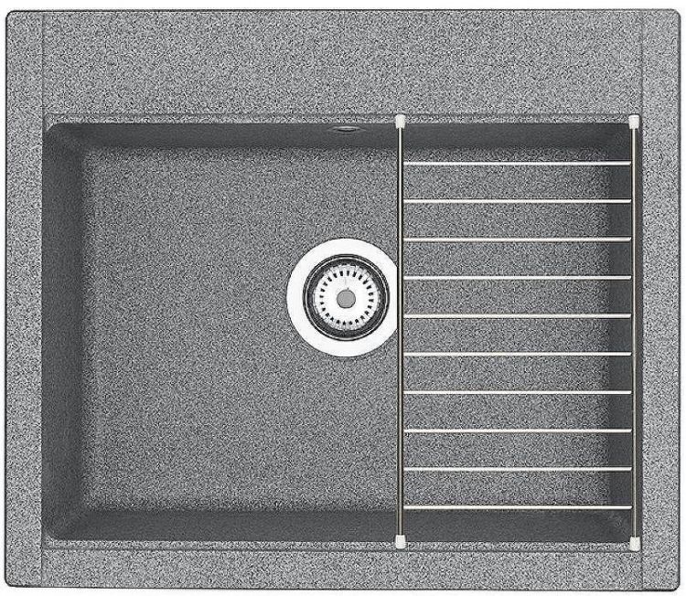 Кухонная мойка Aquaton Делия 60 1A715232LD230 Серая Кухонная мойка Aquaton Делия 60 1A715232LD230 Серая