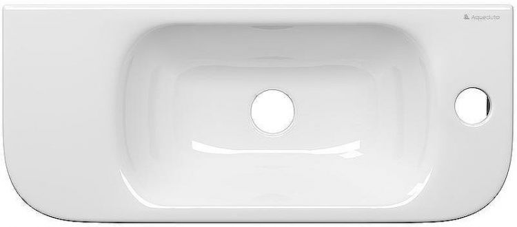 Раковина Aqueduto Pequeno 50 PEQ0110 Белая глянцевая