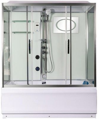 Душевой бокс WeltWasser WW500 Emmer 150/85/55 150х85 10000003925 с гидромассажем