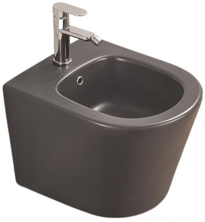 Биде CeramaLux 5330MDH подвесное Серое